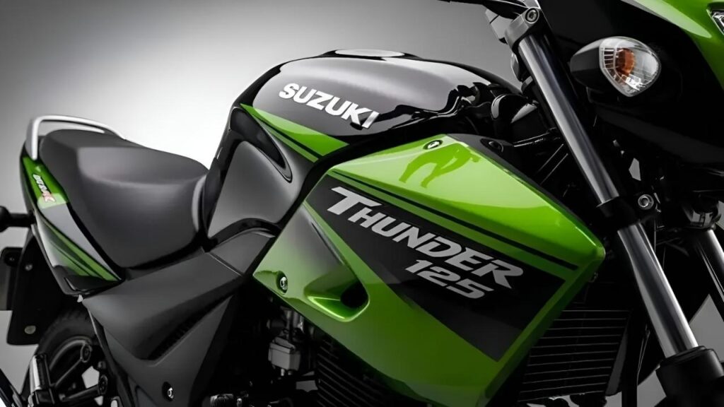 Suzuki Thunder 125: estilo clásico, eficiencia y rendimiento confiable